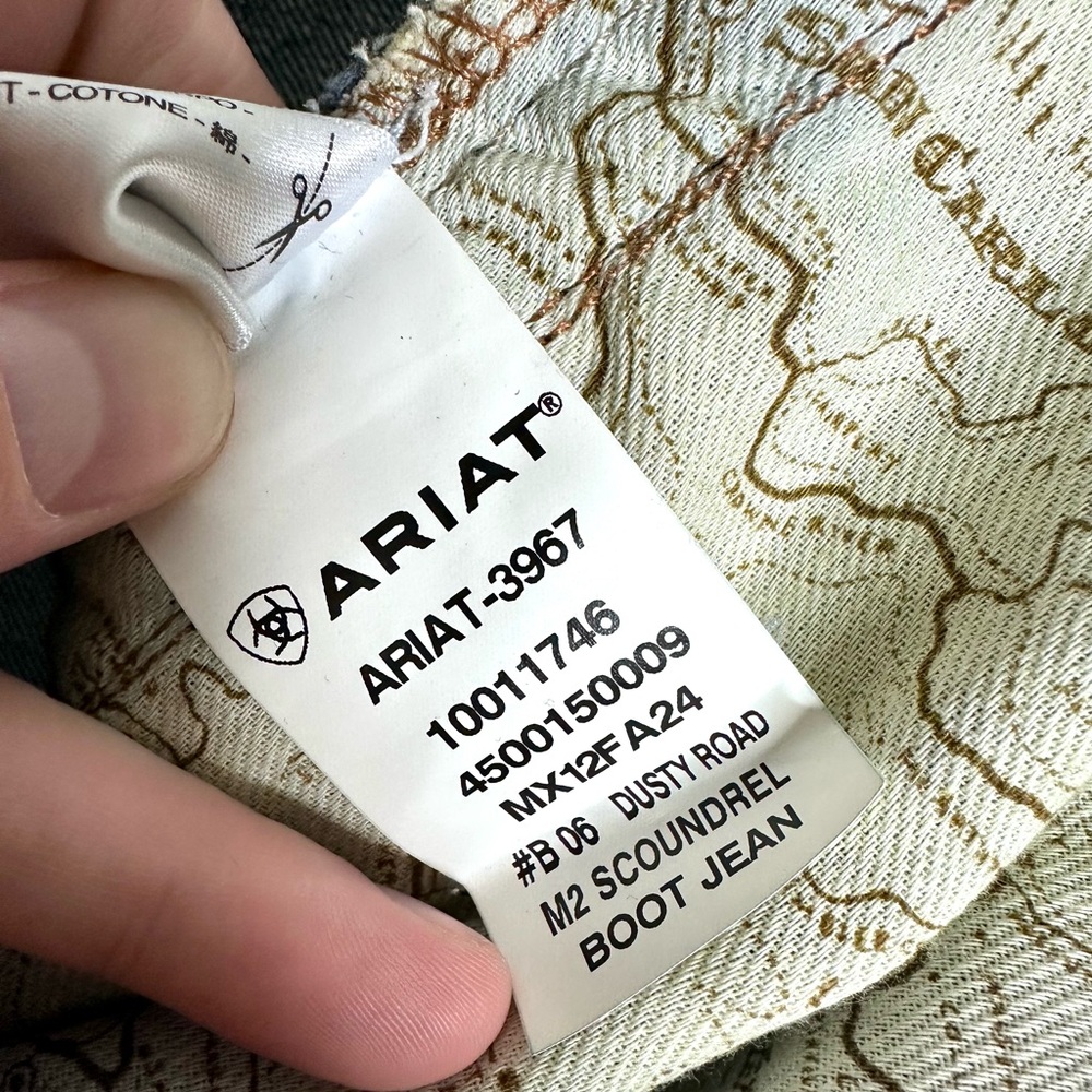 Ariat M2 Scoundrel Relaxed Bootcut Jeans - Picture 10 of 11